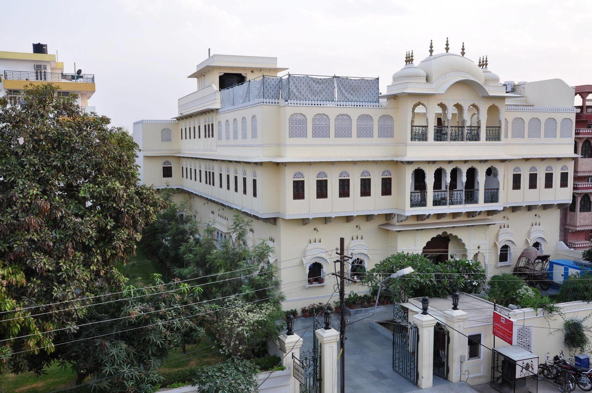 Khandela Haveli - A Boutique Heritage Hotel Jaipur Eksteriør billede